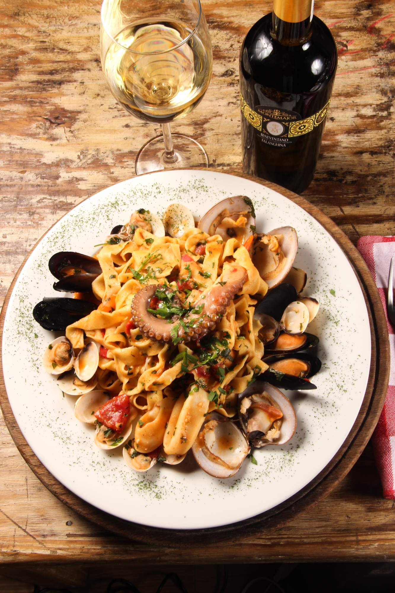 Pasta mariscos
